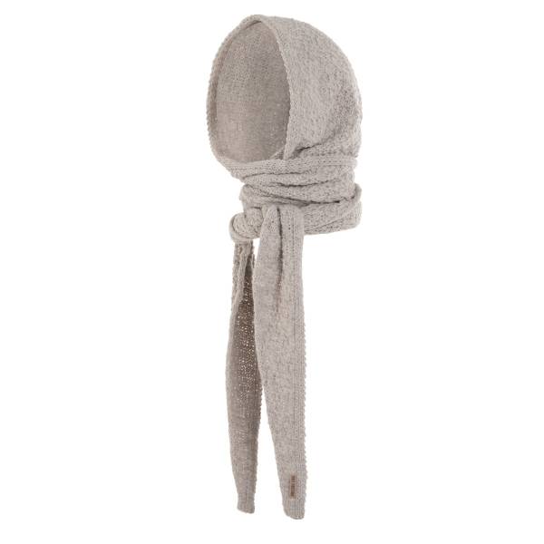 KNIT FACTORY Kapuzenschal BLAKE iced clay