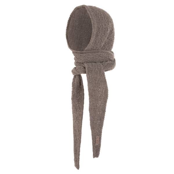 KNIT FACTORY Kapuzenschal BLAKE marron