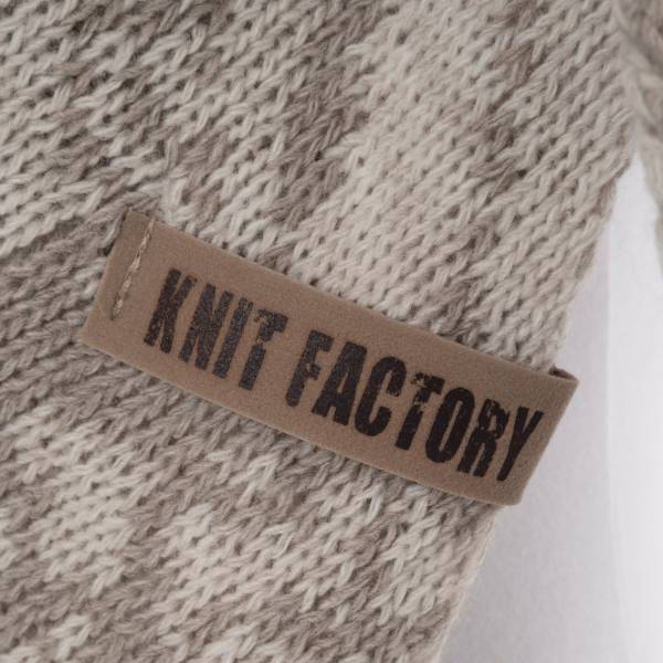 KNIT FACTORY Dreieckschal LEA beige iced clay