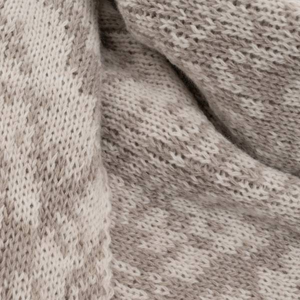 KNIT FACTORY Dreieckschal LEA beige iced clay