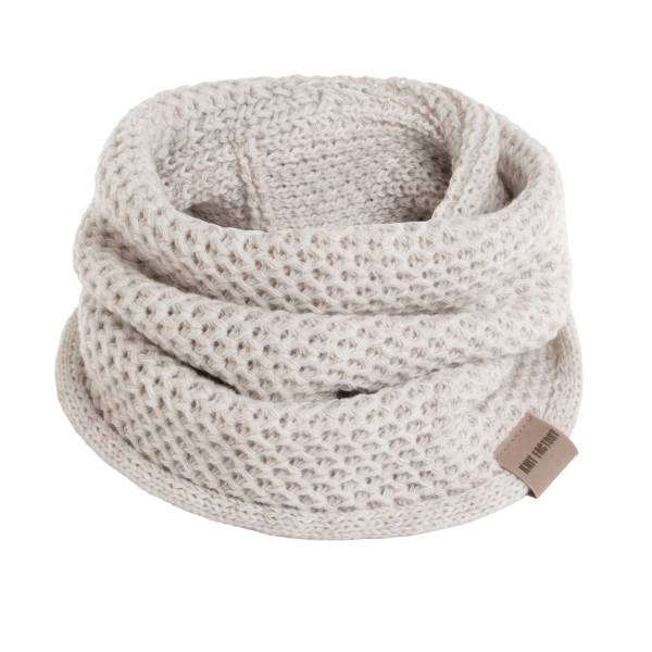 KNIT FACTORY Loop Schal ENYA beige