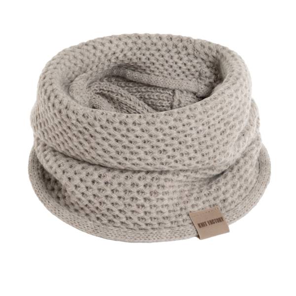 KNIT FACTORY Loop Schal ENYA iced clay