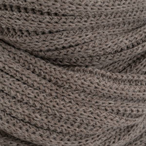 KNIT FACTORY Loop Schal NICA marron