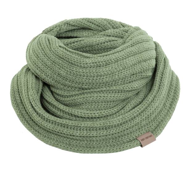 KNIT FACTORY Loop Schal NICA sage green