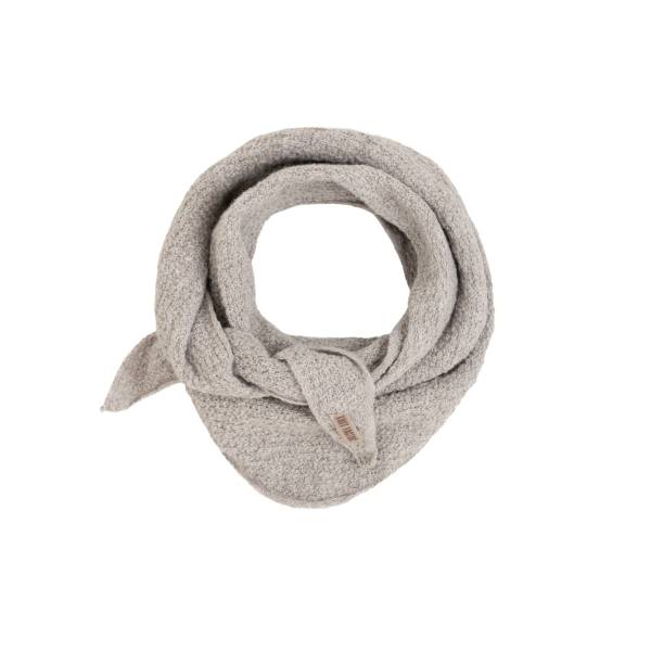 KNIT FACTORY Mini Dreiecksschal YUNA iced clay