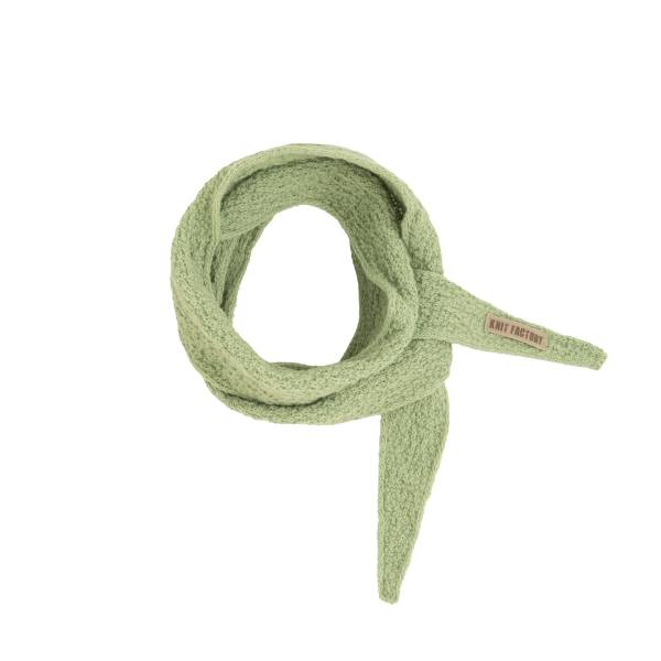 KNIT FACTORY Mini Schal SANA sage green
