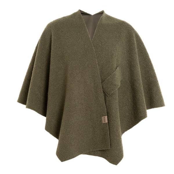 KNIT FACTORY WICKELWESTE LINA urban green