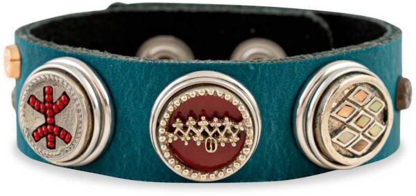 NOOSA-Amsterdam ORIGINAL Armband PENNAN petrol