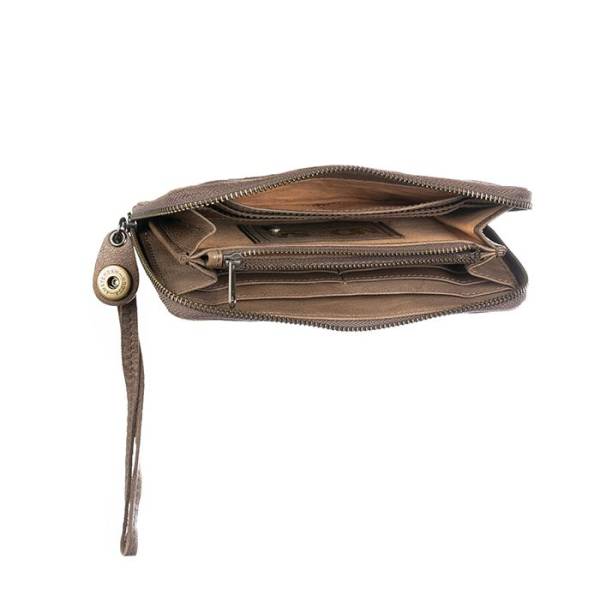 NOOSA Amsterdam ORIGINAL CLASSIC WALLET grau ohne Chunks