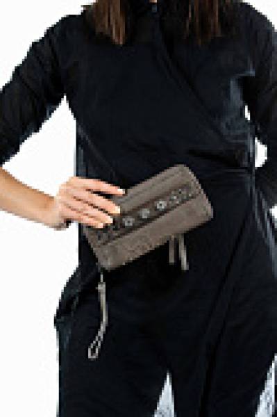 NOOSA Amsterdam ORIGINAL CLASSIC WALLET grau ohne Chunks