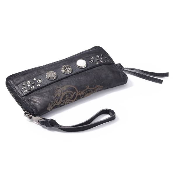 NOOSA-Amsterdam ORIGINAL CLASSIC WALLET antik schwarz