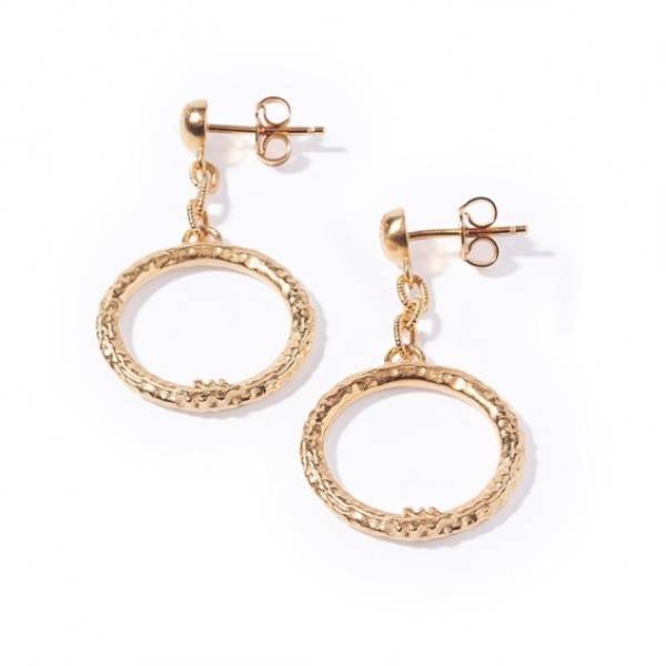 NOOSA JEWELLERY Ohrringe OAKLEAF roségold