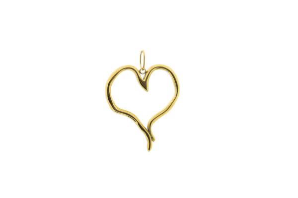 QOSS Anhänger HEART gold
