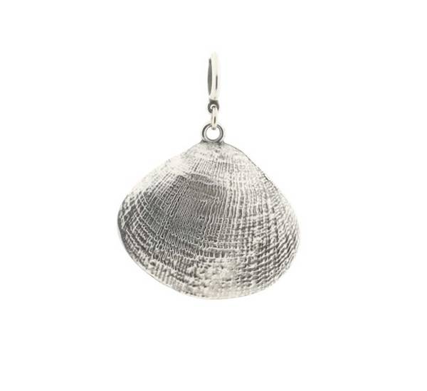 QOSS Anhänger Muschel silber