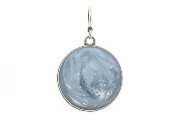 QOSS Anhänger SYLVIA Ø 3,5 cm eisblau