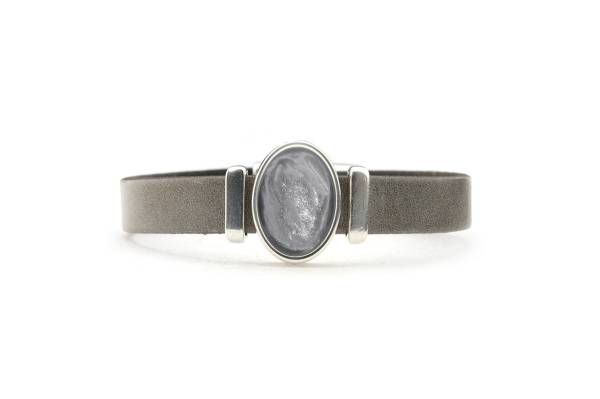 QOSS Armband DIEDE vintage schwarz grau