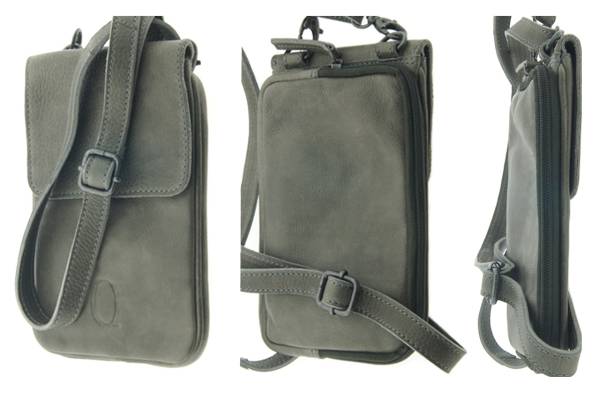 QOSS Echtledertasche MIRRE braun