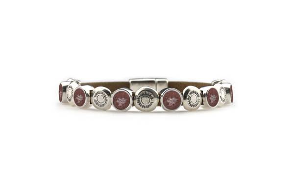 QOSS Armband JOSE taupe chocolate