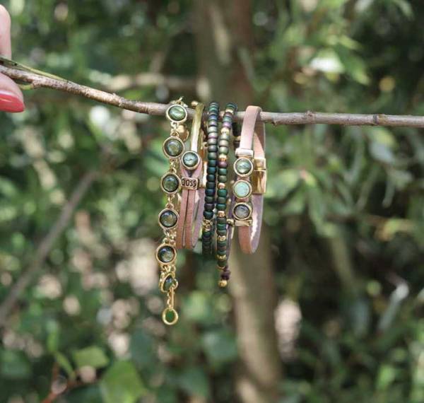 QOSS Armband LOIS gold canyon