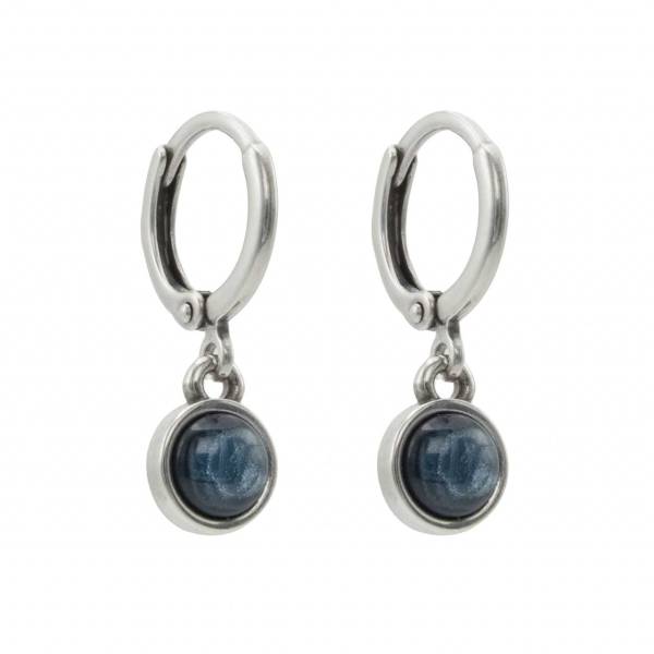 QOSS Ohrringe Creole MARA jeansblau