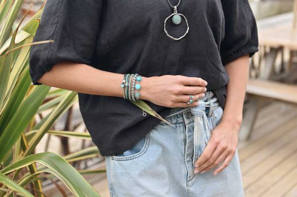 QOSS Ring MILO blau Serie