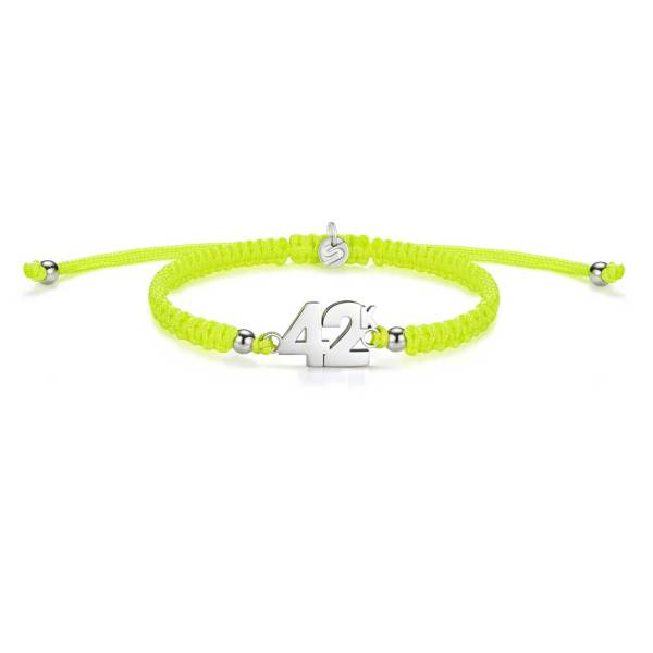 SAILBRACE Armband 42K NEON YELLOW BRAIDED
