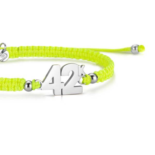 SAILBRACE Armband 42K NEON YELLOW BRAIDED