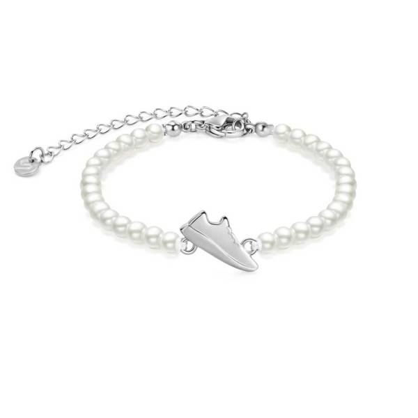 SAILBRACE Armband PEARL SILVER RUNNER CHAIN