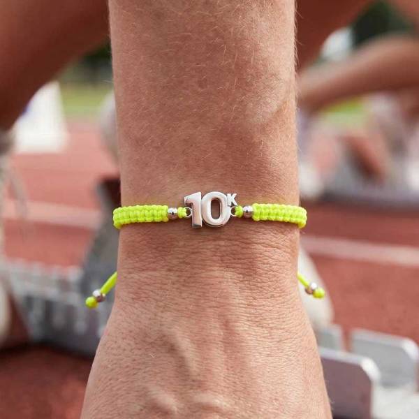 SAILBRACE Armband 10K NEON YELLOW BRAIDED