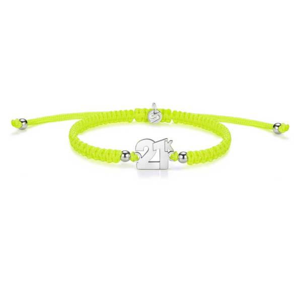 SAILBRACE Armband 21K NEON YELLOW BRAIDED