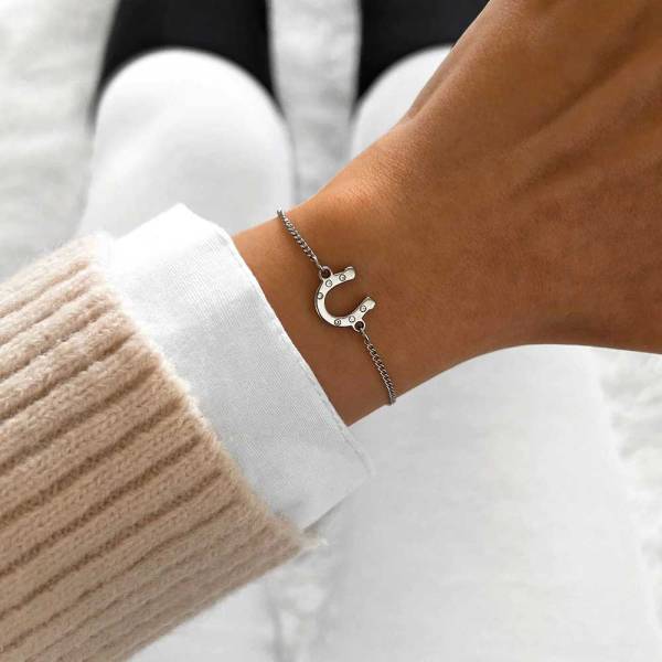 SAILBRACE Armband LORD HORSE RIDER CHAIN silber