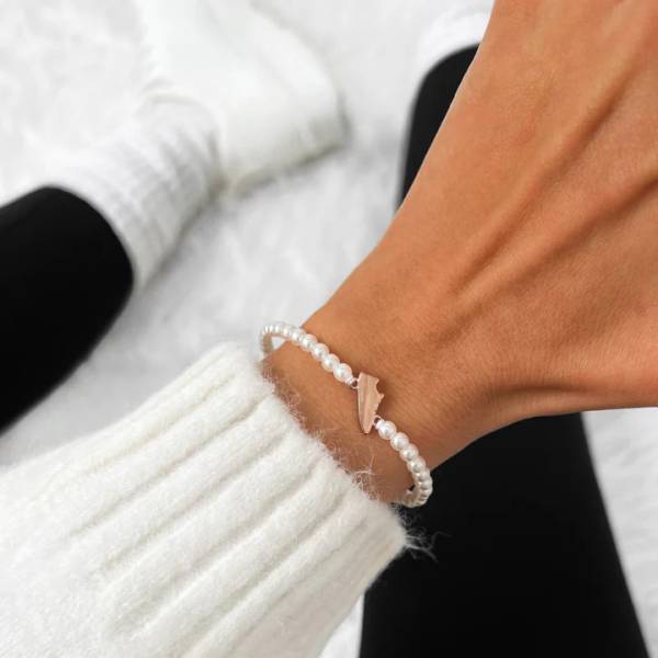 SAILBRACE Armband PEARL ROSE RUNNER