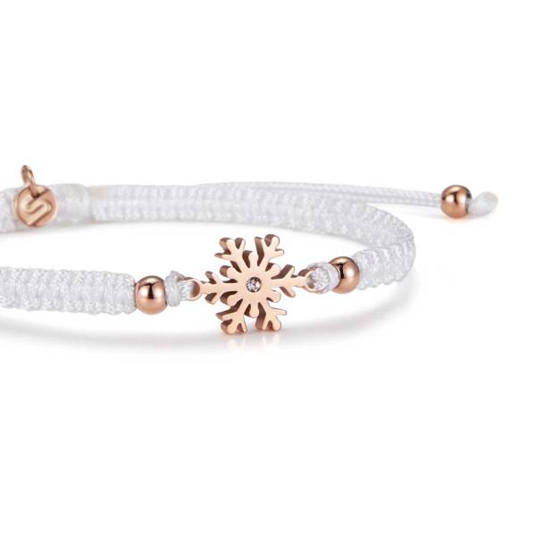 SAILBRACE Armband FROZEN SNOWFLAKE BRAIDED