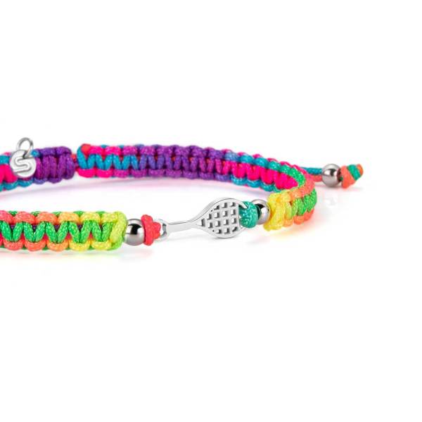 SAILBRACE Armband SILVER TENNIS CHROMATIC BRAIDED