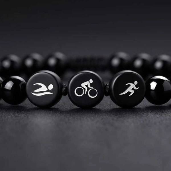 SAILBRACE Armband TRIATHLON BLACK ID