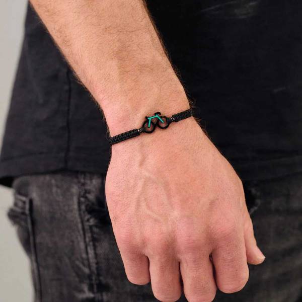 SAILBRACE Armband MINT BIKE BRAIDED