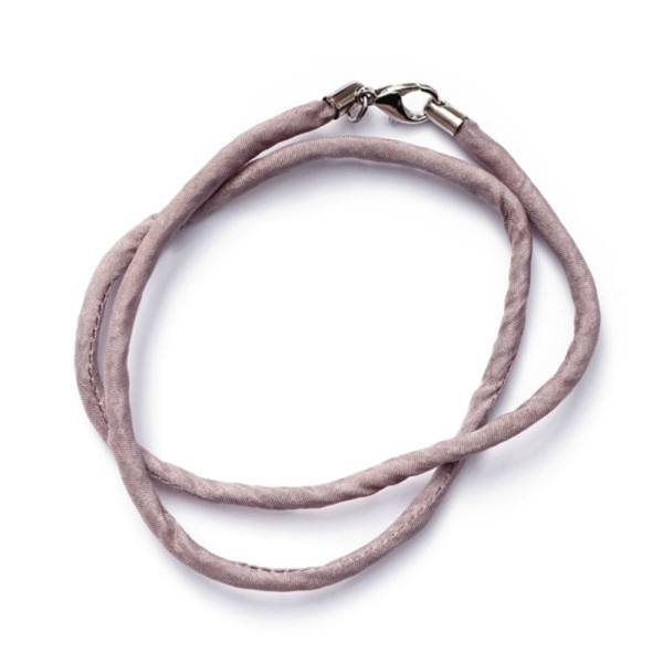 SchauTime SEIDENKETTE Taupe 44 cm