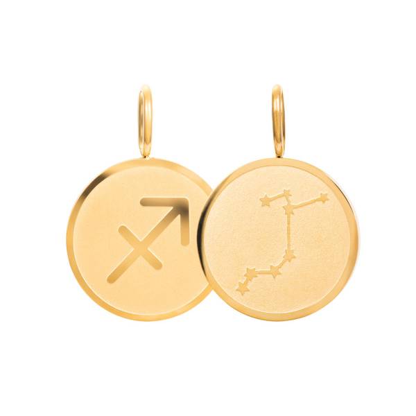 iXXXi Anhänger STERNZEICHEN Schütze Ø 1,6 cm gold