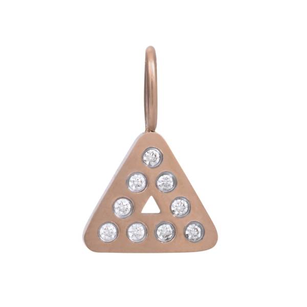 iXXXi Anhänger CHARM DESIGN TRIANGLE rosé