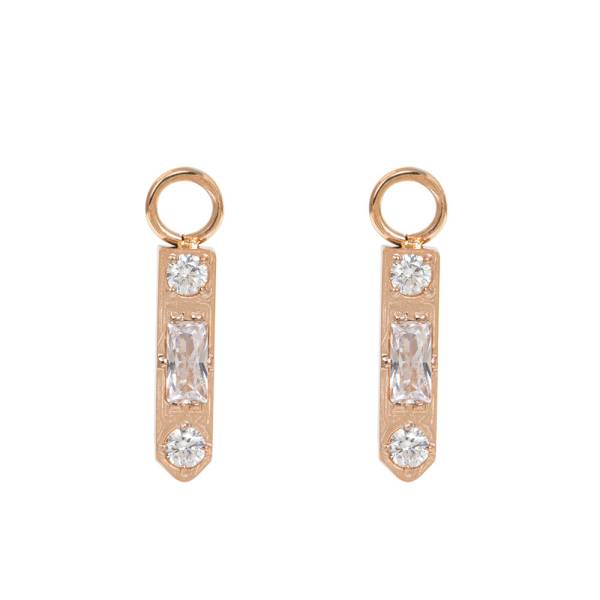 iXXXi Anhänger CHARMS HOOP SPARKLE rosé