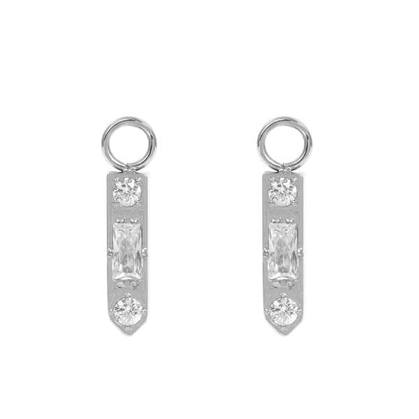 iXXXi Anhänger CHARMS HOOP SPARKLE silber