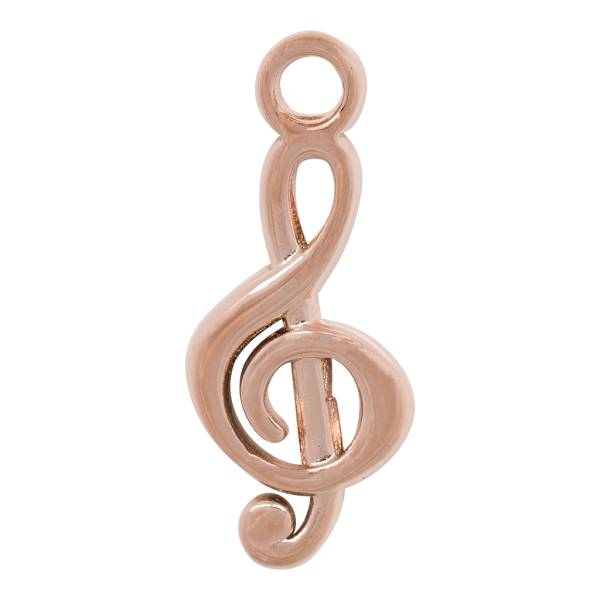 iXXXi Anhänger CHARM MUSIKSCHLÜSSEL rosé