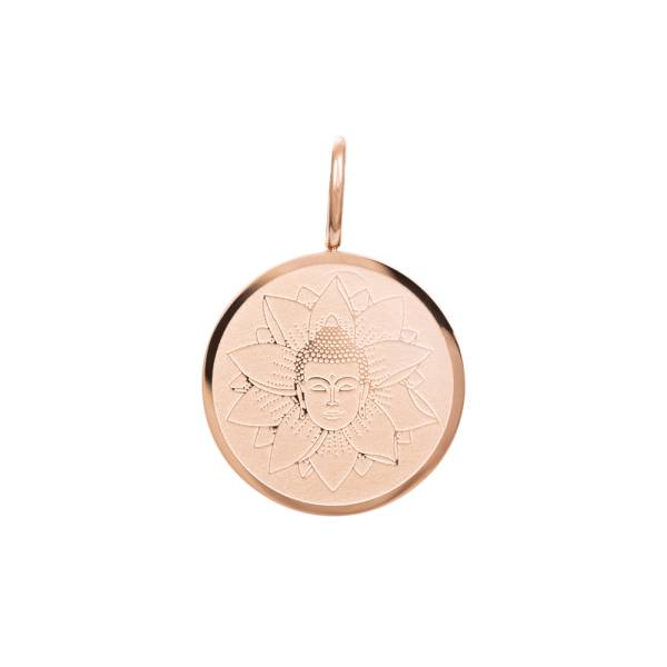 iXXXi Anhänger LOTUS BUDDHA rosé Ø 1,6 cm