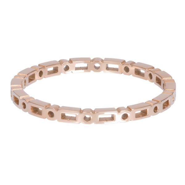IXXXi Füllring PANTHER Rosé – 4 Mm Breite, Edelstahl Beschichtet, Für Basisring-System