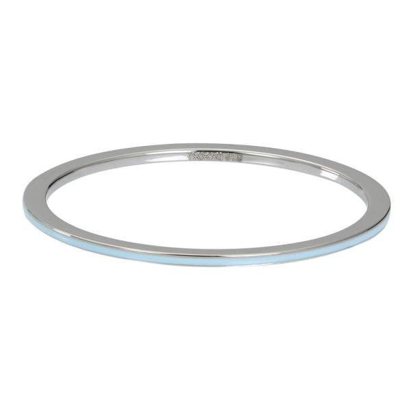 iXXXi Füllring LINE BLUE SMALL silber - 1 mm