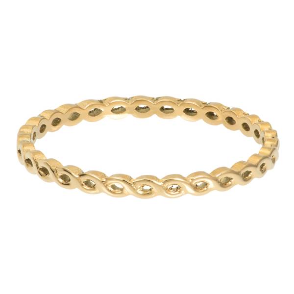 iXXXi Füllring TWISTED gold - 2 mm