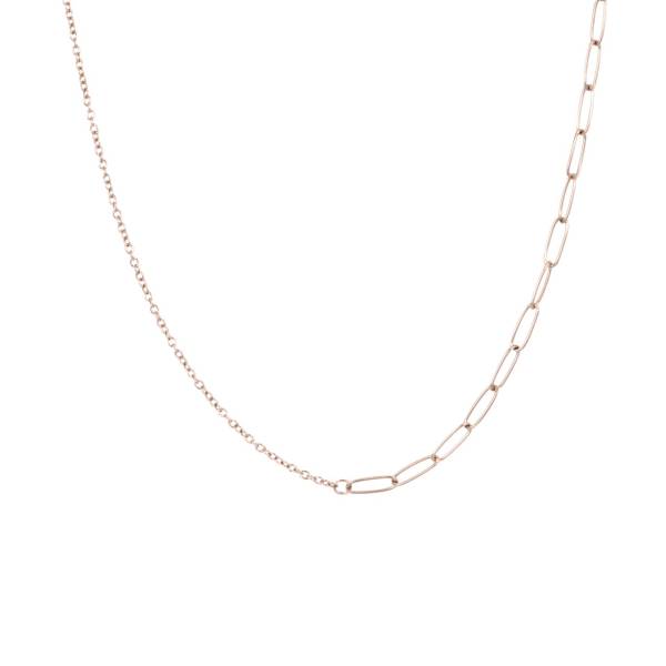 iXXXi Halskette COLLIER SQUARE SLIM rosé