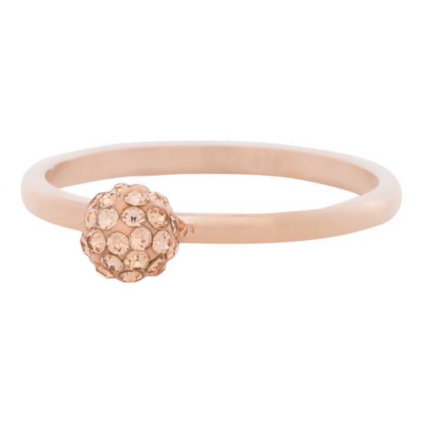 iXXXi Füllring KRISTALLBALL Zirkonia rosé - 2 mm