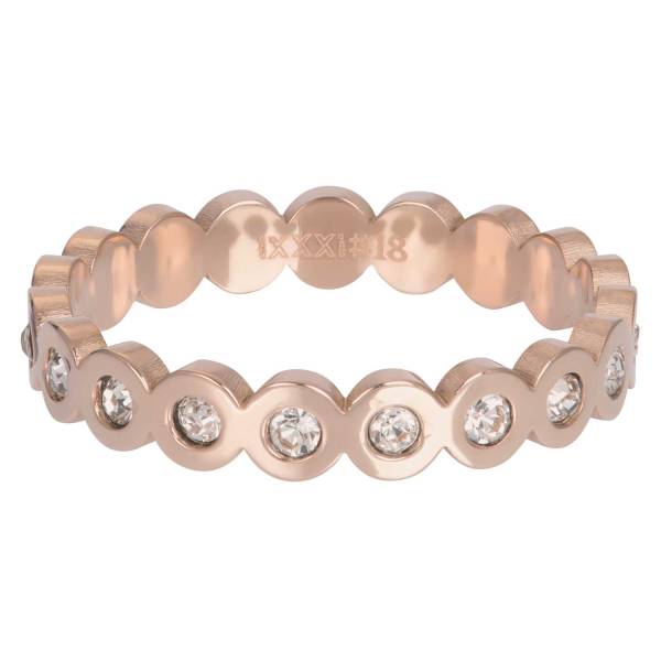 iXXXi Füllring BIG CIRCLE STONE rosé - 4 mm
