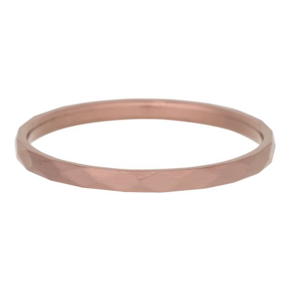 iXXXi Füllring HAMMERSCHLAGRING braun matt - 2 mm